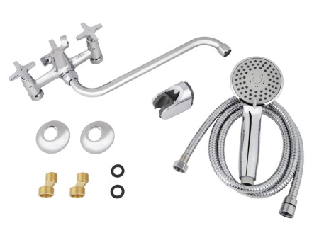 28155 Смеситель KAISER Crystal для ванны